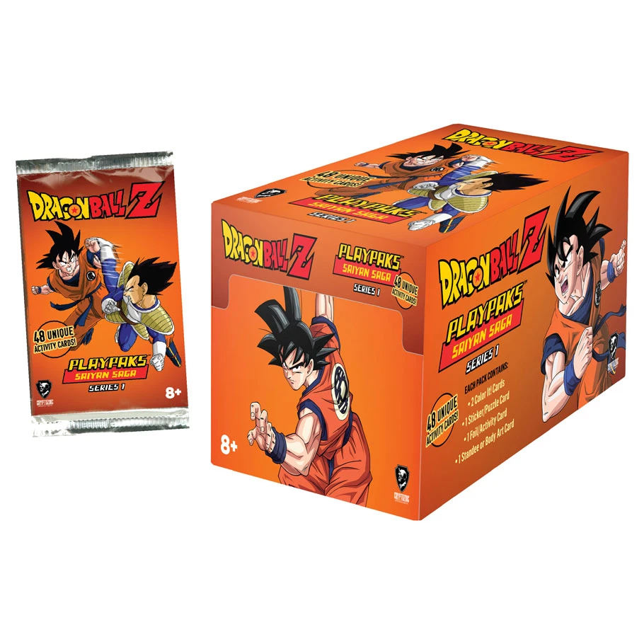 PlayPaks: Dragon Ball Z: Saiyan Saga Series 1 Gravity Feed Booster