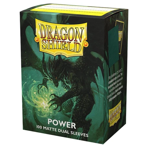 Deck Protector: Dual Matte: Power (100)