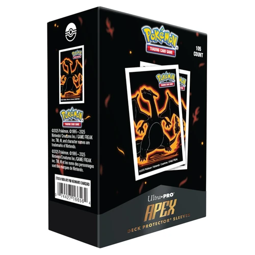 Deck Protector: Apex: Pokémon: Neon Kanto: Charizard (105)