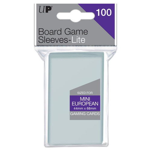 Deck Protector: Lite Board Game Sleeve: Mini European (100) Deck Protector: Lite Board Game Sleeve: Mini European (100)
