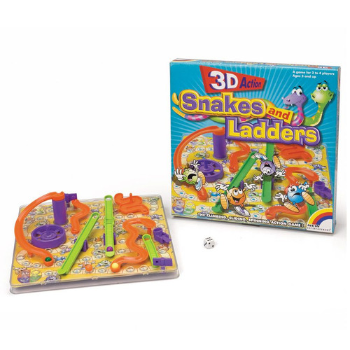 3D Snakes & Ladders 3D Snakes & Ladders