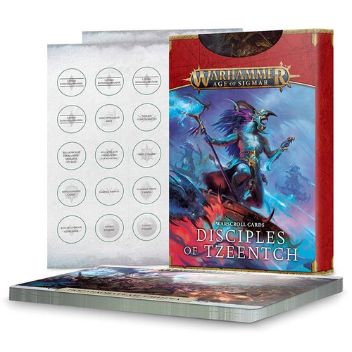 83-46 Warhammer: Age of Sigmar: Disciples of Tzeentch: Warscroll Cards 83-46 Warhammer: Age of Sigmar: Disciples of Tzeentch: Warscroll Cards