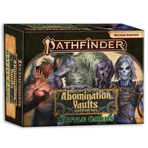 Pathfinder 2E: Abomination Vaults Battle Cards