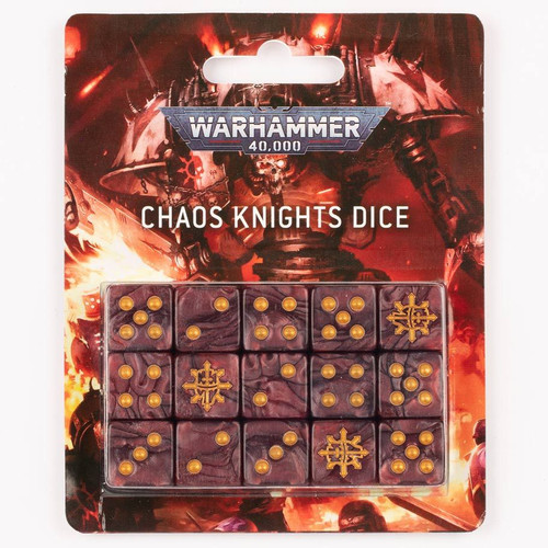 43-32 Warhammer 40,000: Chaos Knights: Dice 43-32 Warhammer 40,000: Chaos Knights: Dice