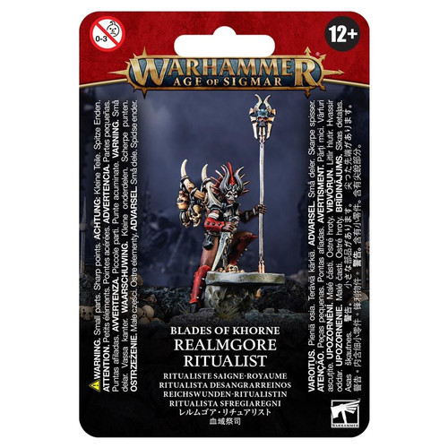 83-22 Warhammer Age of Sigmar: Blades of Khorne: Realmgore Ritualist 83-22 Warhammer Age of Sigmar: Blades of Khorne: Realmgore Ritualist