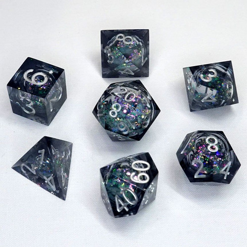 7-Set Cube Liquid Core Molten Obsidian 7-Set Cube Liquid Core Molten Obsidian
