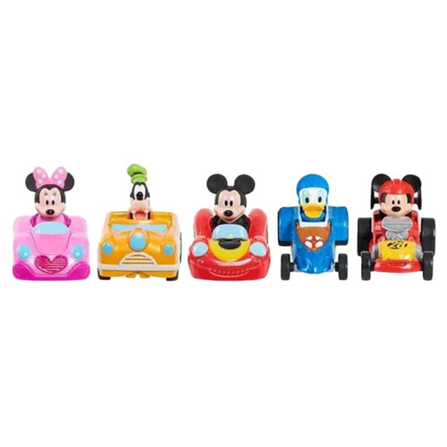 Mickey Mouse Diecast Vehicle Assortment. (6)