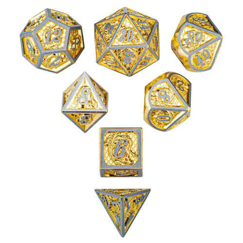 7-Set Dragon Solid Metal: Brushed Gold 7-Set Dragon Solid Metal: Brushed Gold