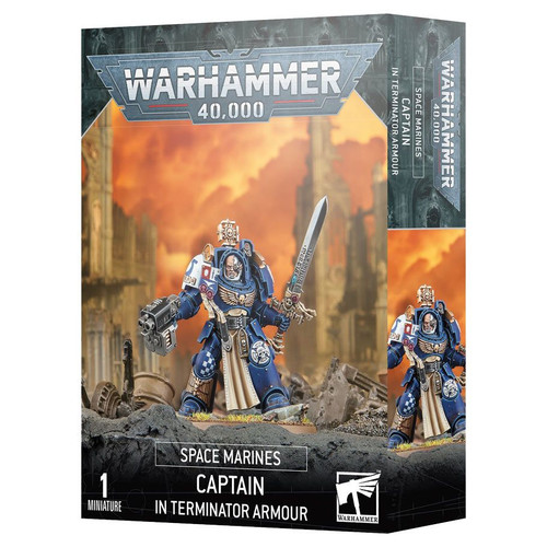 48-92 Warhammer 40,000: Space Marines: Captain In Terminator Armour 48-92 Warhammer 40,000: Space Marines: Captain In Terminator Armour