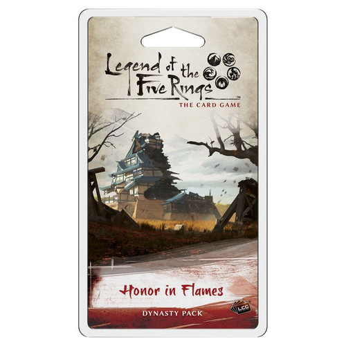Legend of the Five Rings LCG: Honor in Flames Dynasty Pack Legend of the Five Rings LCG: Honor in Flames Dynasty Pack