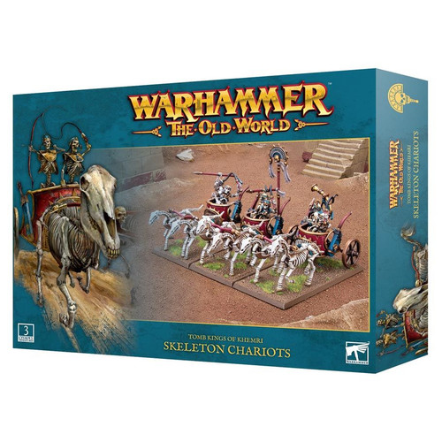 07-11 Warhammer The Old World: Tomb Kings of Khemri: Skeleton Chariots 07-11 Warhammer The Old World: Tomb Kings of Khemri: Skeleton Chariots