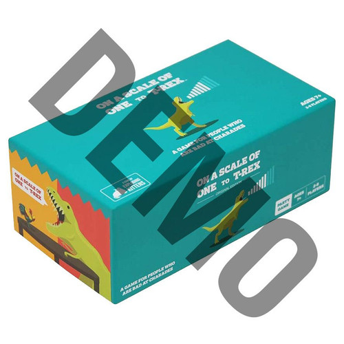 On a Scale of One to T-Rex DEMO