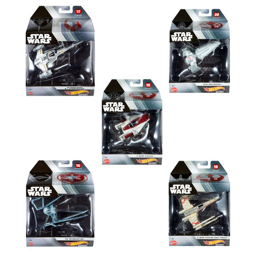 Hot Wheels: Star Wars Select Assortment (5) Hot Wheels: Star Wars Select Assortment (5)