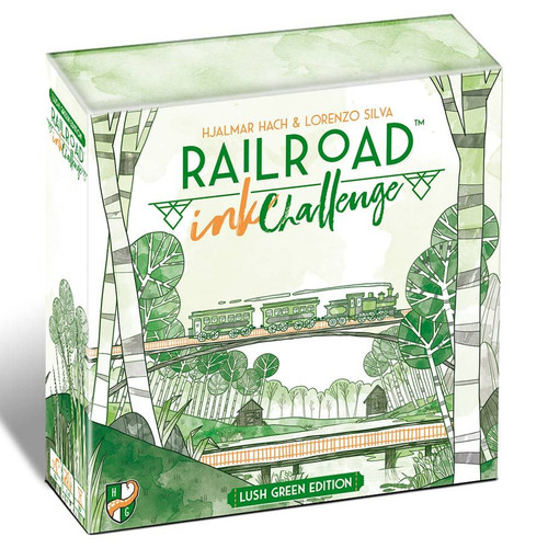 Railroad Ink: Challenge: Lush Green Railroad Ink: Challenge: Lush Green