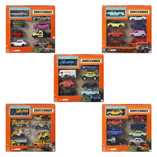 Matchbox: Basics 8-pack Assortment (6) Matchbox: Basics 8-pack Assortment (6)