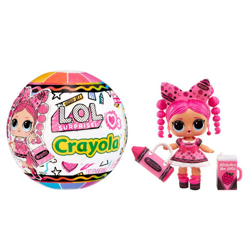 L.O.L. Surprise: Loves CRAYOLA Tots Assortment Sidekick (36) L.O.L. Surprise: Loves CRAYOLA Tots Assortment Sidekick (36)