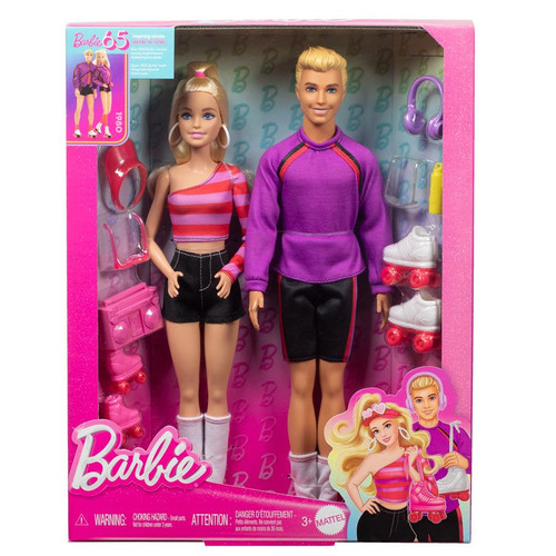 Barbie: Ken & Barbie Fashionista Dolls 65th Anniversary 2-Pack (4) Barbie: Ken & Barbie Fashionista Dolls 65th Anniversary 2-Pack (4)