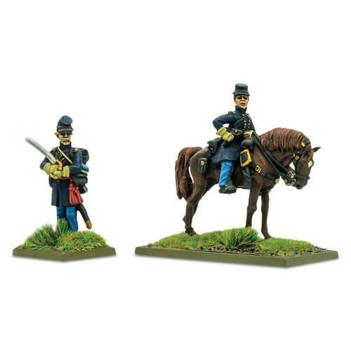 Black Powder: American Civil War: Union Officers Standing A