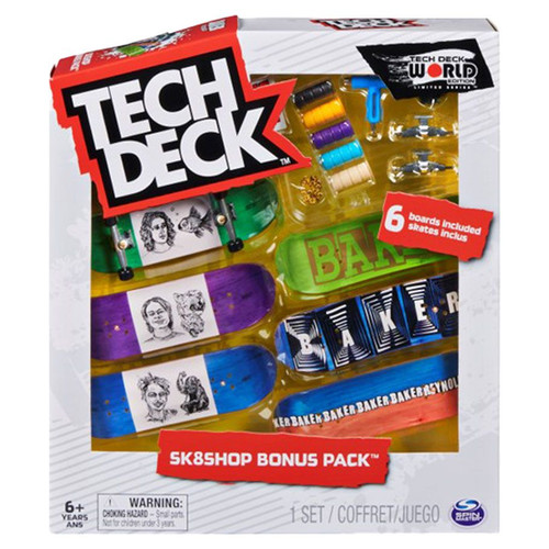 Tech Deck: Skate Shop Bonus Pack Assortment (3)