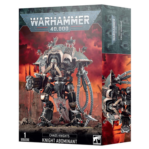 43-63 Warhammer 40,000: Chaos Knights: Knight Abominant 43-63 Warhammer 40,000: Chaos Knights: Knight Abominant