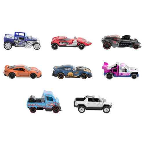 Hot Wheels: Pullbacks Singles Assortment CDU (8)