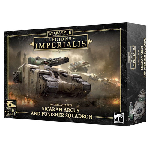 03-68 Horus Heresy: Legions Imperialis: Sicaran Arcus & Punisher Squadron 03-68 Horus Heresy: Legions Imperialis: Sicaran Arcus & Punisher Squadron