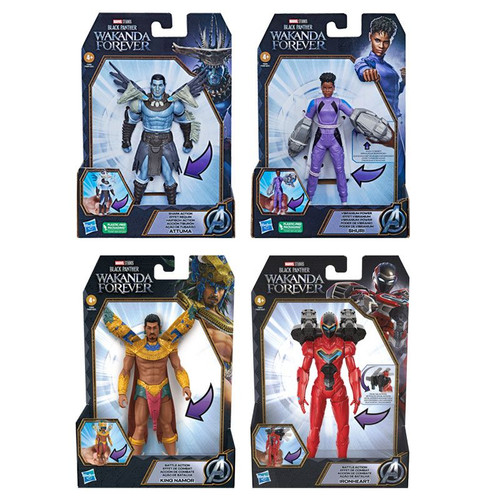 Black Panther: 6'' Feature Figure Assortment (6) Black Panther: 6'' Feature Figure Assortment (6)