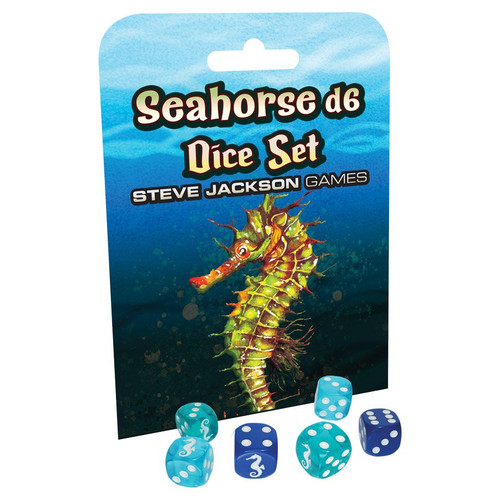 d6 Seahorse Dice Set (6) d6 Seahorse Dice Set (6)