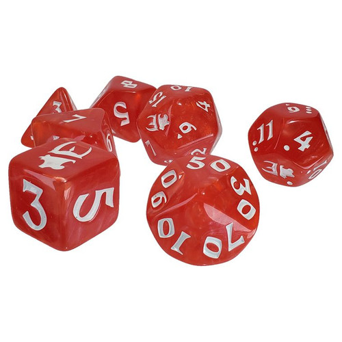 7-Set Munchkin Red with White 7-Set Munchkin Red with White