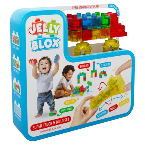 Jelly Blox Vrrrooom Truck Set Jelly Blox Vrrrooom Truck Set