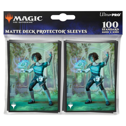 Deck Protector: Magic the Gathering: Duskmourn: Zimone, Mystery Unraveler (100)