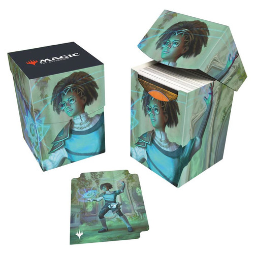 Deck Box: 100+: Magic the Gathering: Duskmourn: Zimone, Mystery Unraveler