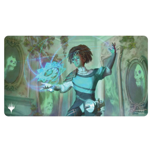 Playmat: Magic the Gathering: Duskmourn: Zimone, Mystery Unraveler