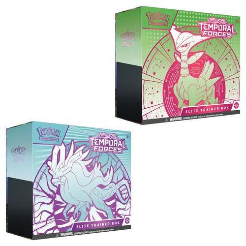 Pokémon TCG: Scarlet & Violet 5: Temporal Forces: Elite Trainer Box Pokémon TCG: Scarlet & Violet 5: Temporal Forces: Elite Trainer Box