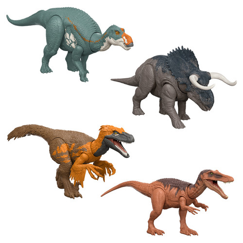 Jurassic World: Rebirth: Wild Roar Assortment (4)