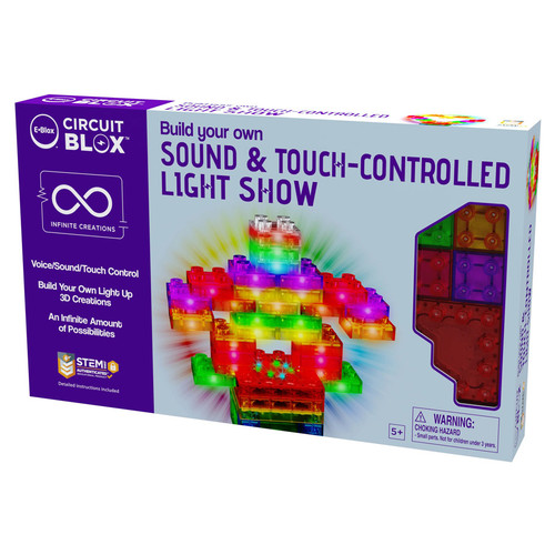 Circuit Blox: Build Your Own Sound & Touch Activated Light Show