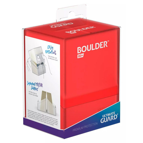 Deck Box: Boulder: 80+: Ruby