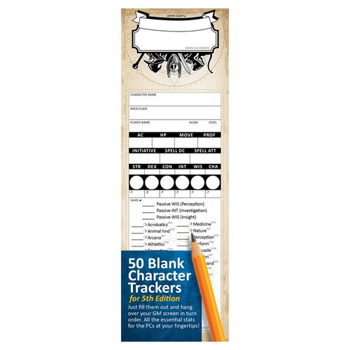 Stat Trackers: D&D Character Trackers 5E/2024