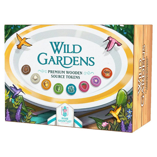 Wild Gardens: Premium Wooden Source Token Pack Wild Gardens: Premium Wooden Source Token Pack