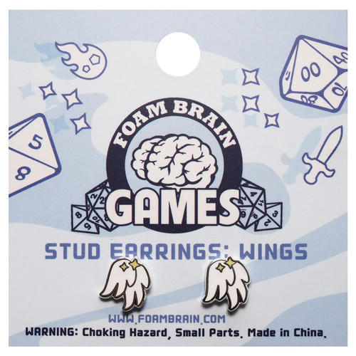 Stud Earrings: Wings