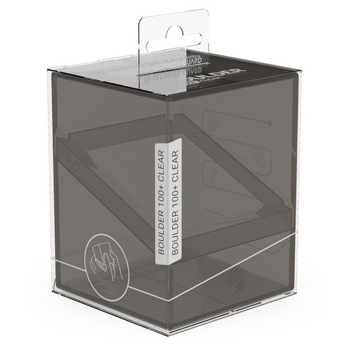 Deck Box: Boulder: Clear: 100+: Onyx