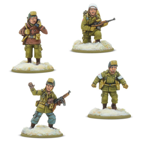 Bolt Action: US Airborne (Winter) HQ
