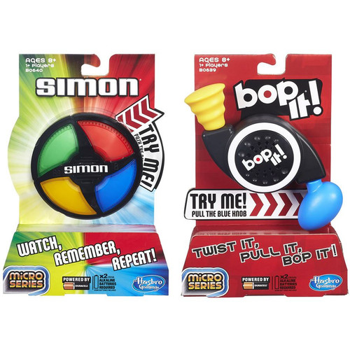 Simon Swipe and Bop It Micro Assorted (6)