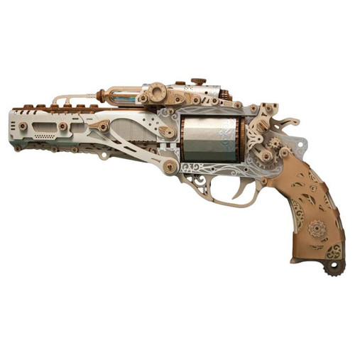 Steam Revolver: White