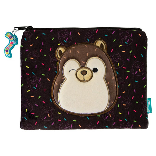 Squish Plush Pouch w/Applique Hans (12)