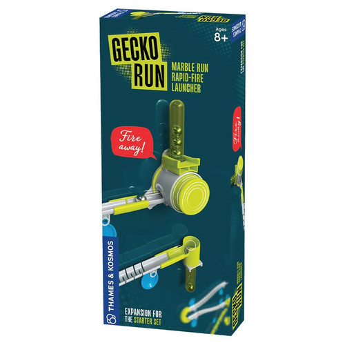Gecko Run: Marble Run Rapid-Fire Launcher Expansion Pack