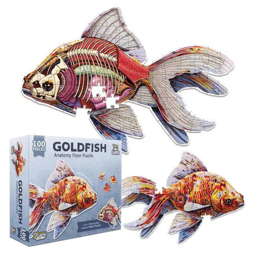 Puzzle: Turn N Learn: Goldfish 100pc