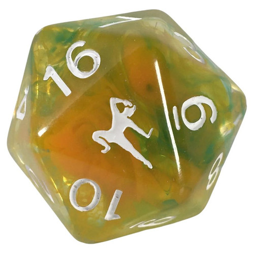 d20 Single 30mm Diffusion Monastic Discipline with symbol