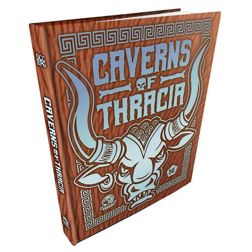 D&D 5E: Original Adventures Reincarnated #9 Caverns of Thracia Limited Edition Minotaur Hide Cover