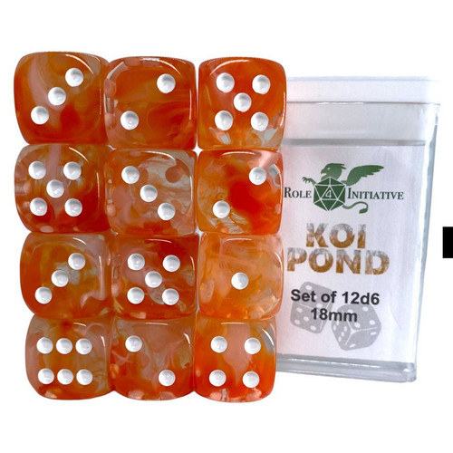 d6 Cube 18mm Diffusion Koi Pond (12)